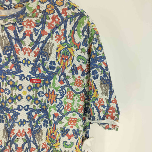 シュプリーム Supreme 23SS Small Box スモール ボックス デジタル 花柄 総柄 カットオフ クルーネック Tシャツ メンズ import:M