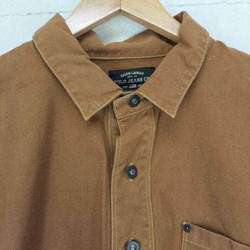 ポロジーンズカンパニーラルフローレン POLO JEANS COMPANY RALPH LAUREN ダック地 アノラック ワークジャケット メンズ L/G
