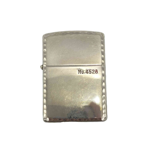 ジッポ ZIPPO USA製 No.4528 BRADFORD PA サイド 花 刻印 ライター 2014年製 メンズ