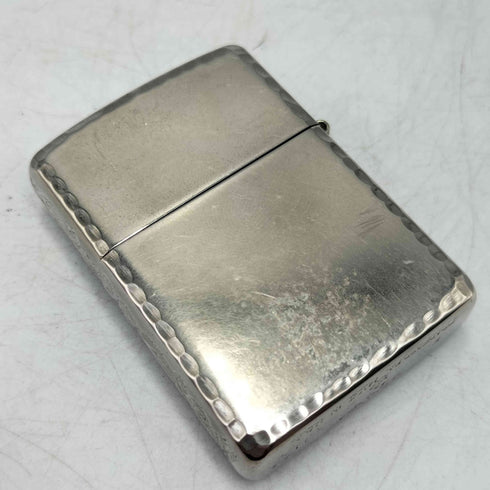 ジッポ ZIPPO USA製 No.4528 BRADFORD PA サイド 花 刻印 ライター 2014年製 メンズ