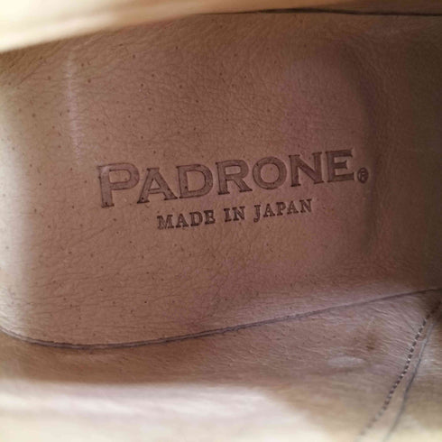 パドローネ PADRONE Chukka Boots with Side ZIP メンズ JPN:40