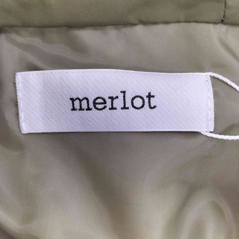 メルロー merlot キルティングコート レディース FREE