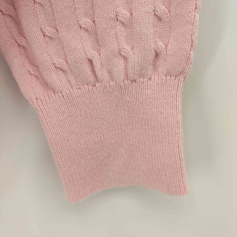 ポロラルフローレン POLO RALPH LAUREN ポニー刺繍 ケーブルニットカーディガン レディース import:XL