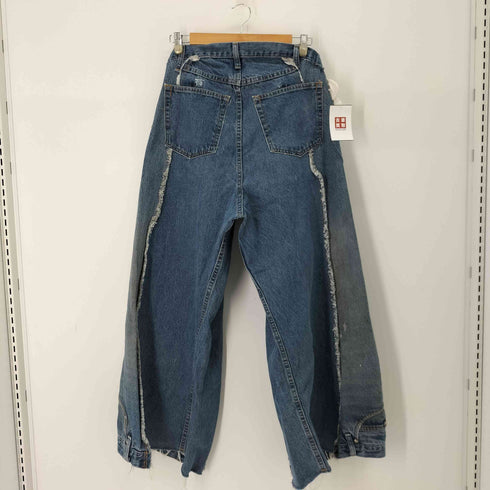 リメイクワイドデニムパンツ メンズ