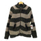 ウィルピプス Willpips ボーダー ラグランスリーブ ニット ジップアップ ジャケット メンズ import:M