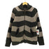 ウィルピプス Willpips ボーダー ラグランスリーブ ニット ジップアップ ジャケット メンズ import:M