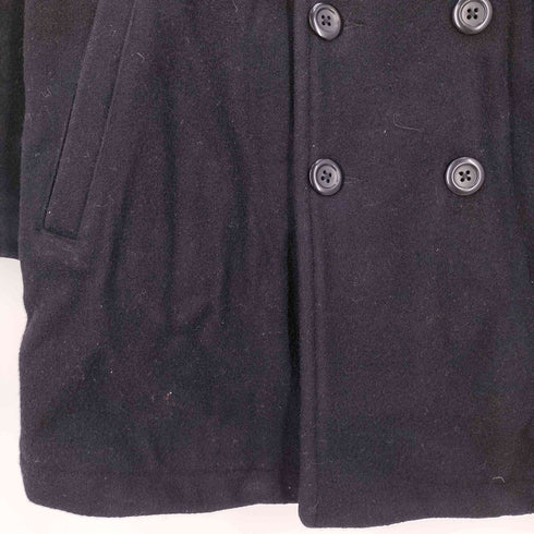 ギャップ Gap 00S OLDGAP 裏地キルティング ウール ピーコート メンズ import:M
