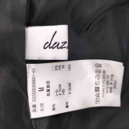 ダズリン dazzlin ショートコンビタイトワンピース レディース M