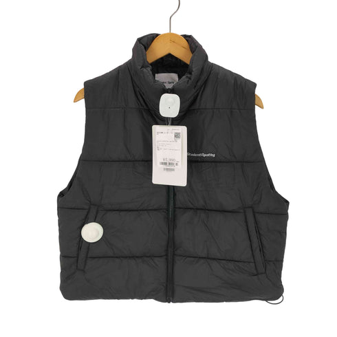 Student Apathy Box Logo Fake Down Vest メンズ import:M