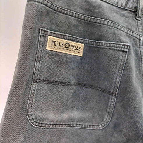 ペレペレ pelle pelle 極太 ウォッシュドバギーデニム メンズ 40