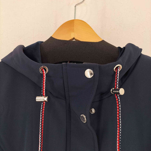 トミーヒルフィガー TOMMY HILFIGER フーデッドロングコート レディース import:L