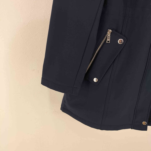 トミーヒルフィガー TOMMY HILFIGER フーデッドロングコート レディース import:L