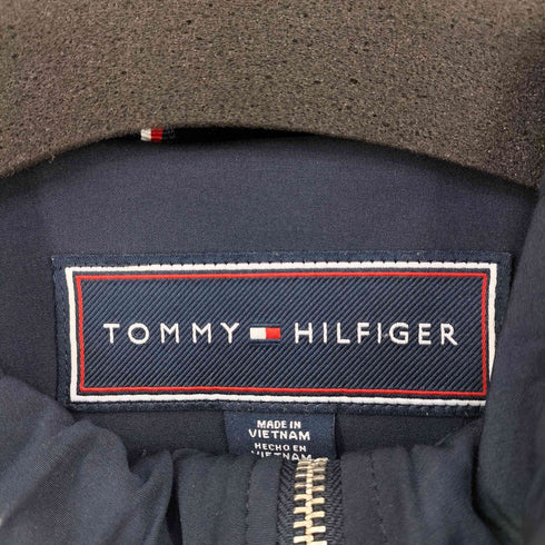 トミーヒルフィガー TOMMY HILFIGER フーデッドロングコート レディース import:L