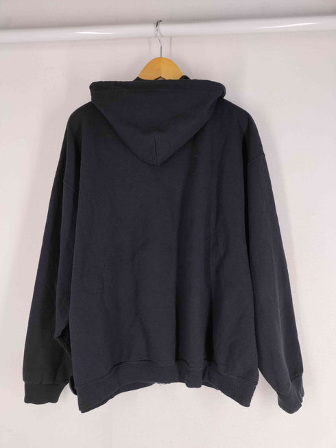 フルーツオブザルーム FRUIT OF THE LOOM 00s ホンジュラス製 無地 ブランク ジップパーカー メンズ 2XL