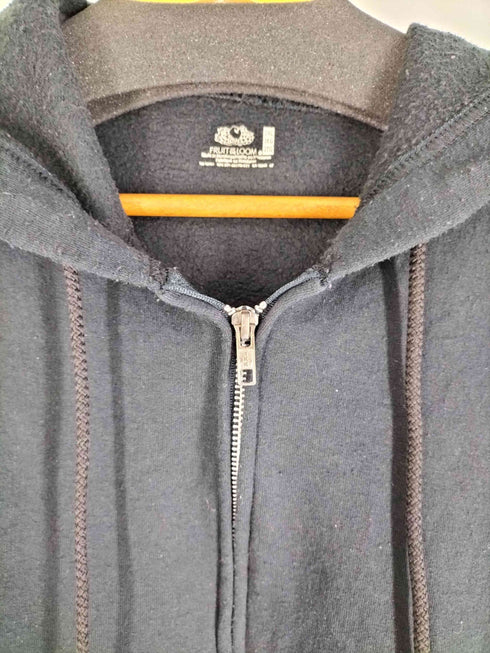 フルーツオブザルーム FRUIT OF THE LOOM 00s ホンジュラス製 無地 ブランク ジップパーカー メンズ 2XL