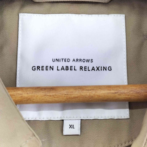 ユナイテッドアローズグリーンレーベルリラクシング UNITED ARROWS green label relaxing VENTILE GABA トレンチコート メンズ JPN:XL
