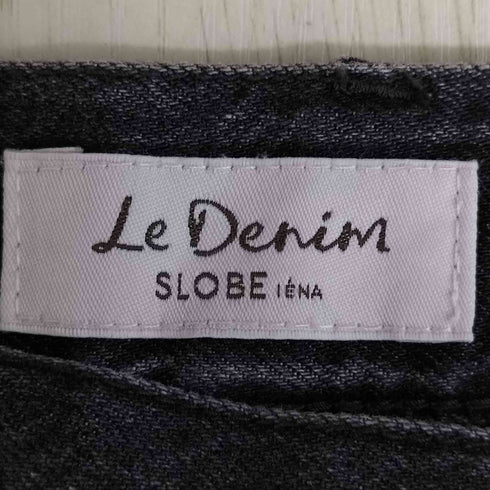 スローブイエナ SLOBE IENA LE DENIMチルトワイドストレートデニム レディース 38