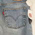 リーバイス Levis 505 REGULAR FITデニムパンツ ハイチ製 ボタン裏267M メンズ 33/32