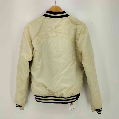 ステューシー Stussy OLD 00s THERMOLITE リバーシブル スカル MA-1ブルゾン レディース import:M