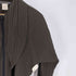 イッセイミヤケ ISSEY MIYAKE 80S 筆タグ ビッグ カラー プリーツ ジップアップ ジャケット レディース JPN:M