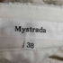 マイストラーダ mystrada ツイードフリンジキュロット レディース 38