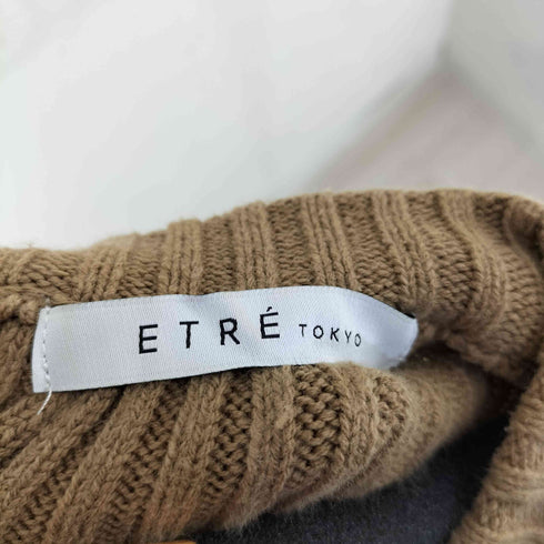 エトレトウキョウ ETRE TOKYO リブニットロングワンピース バックリボン レディース FREE