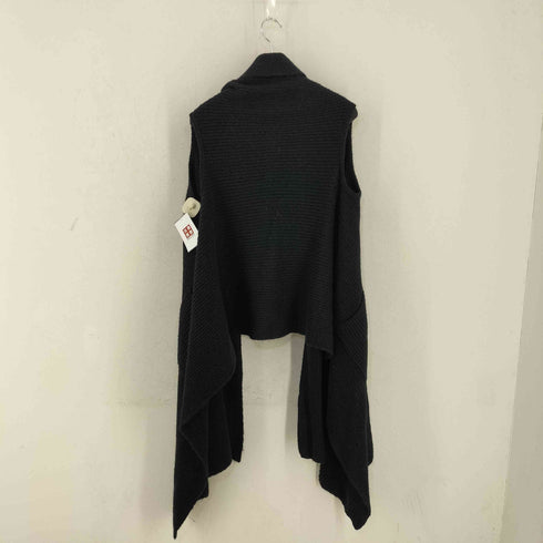 リミフゥ LIMI feu MADE IN JAPAN モヘア混 ショールカラー ノースリーブニットガウン レディース JPN:S