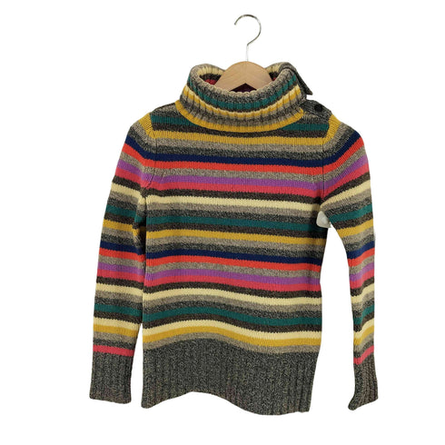 ギャップ Gap マルチボーダー ウール ハイネックニット レディース JPN:XS