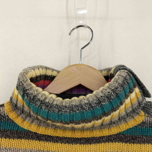 ギャップ Gap マルチボーダー ウール ハイネックニット レディース JPN:XS