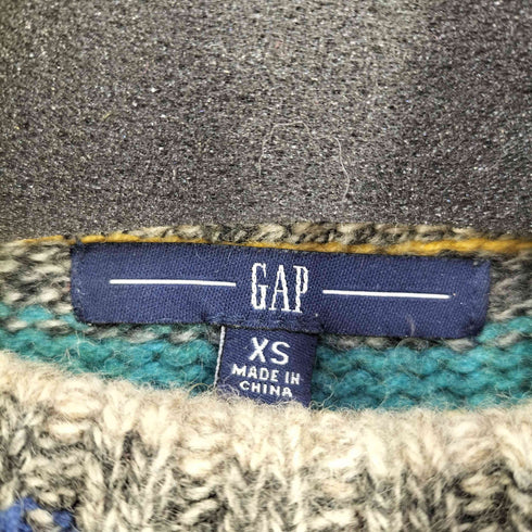 ギャップ Gap マルチボーダー ウール ハイネックニット レディース JPN:XS