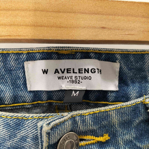 ダメージデニムパンツ レディース M