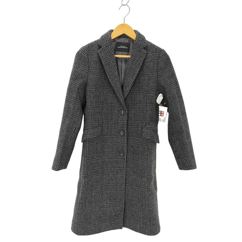 ユナイテッドアローズグリーンレーベルリラクシング UNITED ARROWS green label relaxing チェック柄チェスターコート レディース JPN:38