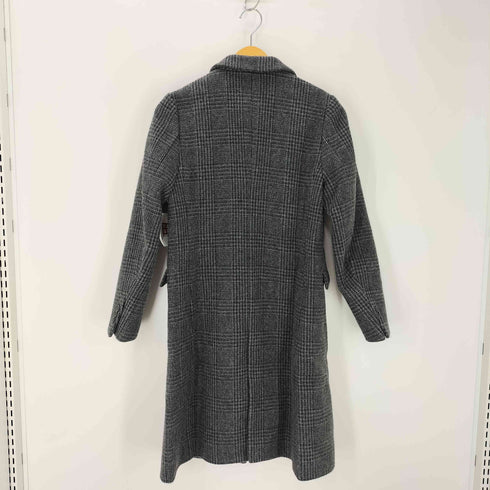 ユナイテッドアローズグリーンレーベルリラクシング UNITED ARROWS green label relaxing チェック柄チェスターコート レディース JPN:38