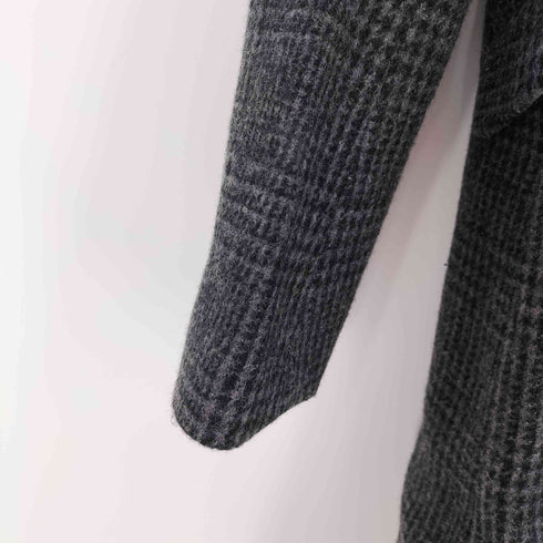 ユナイテッドアローズグリーンレーベルリラクシング UNITED ARROWS green label relaxing チェック柄チェスターコート レディース JPN:38