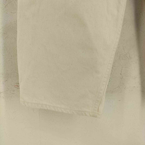 ブラックバイマウジー BLACK by moussy PUNA white denim 生成り レディース 25