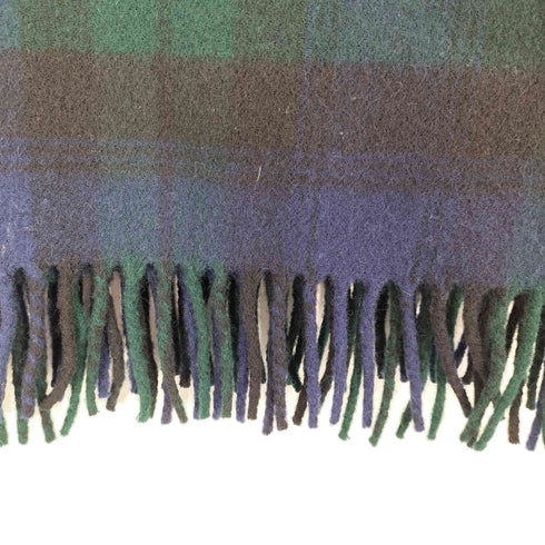 TWEEDBANK スコットランド製 ブラックウォッチ ウールマフラー メンズ ONE SIZE