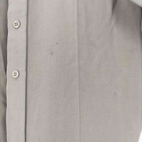 TropicAire USA製 ワッペン エポレット ポリ レーヨン ミリタリー シャツ メンズ 17 1/2-35