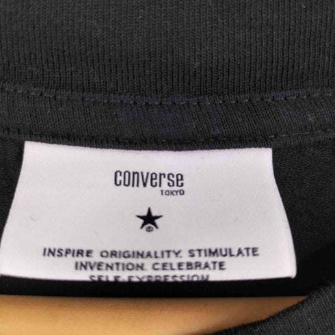 コンバーストウキョウ CONVERSE TOKYO 虎刺繍 クルーネックTシャツ メンズ