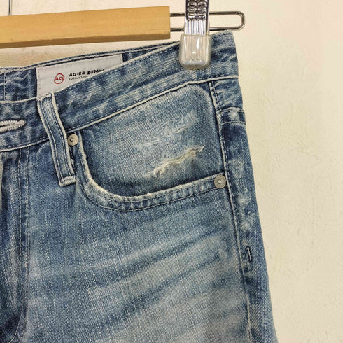 エージー アドリアーノゴールドシュミット AG / ADRIANO GOLDSCHMIED MADE IN USA ダメージデニムパンツ レディース 26R