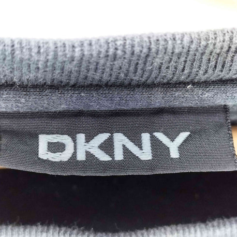 ダナキャランニューヨーク DKNY ロゴ刺繍 クルーネック スウェット トレーナー メンズ import:XL