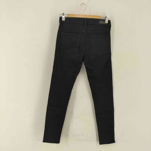 エージー アドリアーノゴールドシュミット AG / ADRIANO GOLDSCHMIED THE FARRAH SKINNY ANKLE スキニーデニムパンツ ブラック レディース 26R