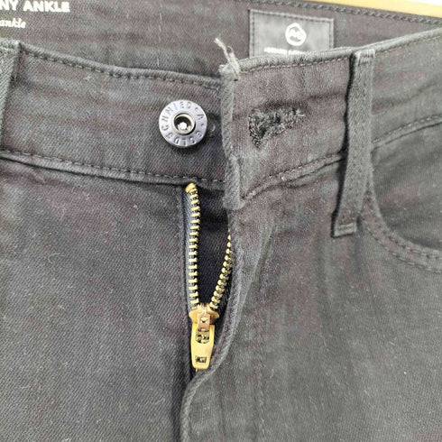 エージー アドリアーノゴールドシュミット AG / ADRIANO GOLDSCHMIED THE FARRAH SKINNY ANKLE スキニーデニムパンツ ブラック レディース 26R