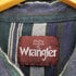 ラングラー Wrangler 80S 茶タグ ストライプ ウエスタンシャツ メンズ 17 1/2