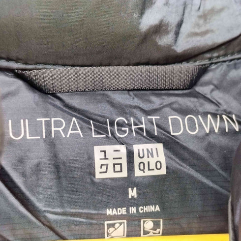 ユニクロ UNIQLO ULTRA LIGHT DOWN ウルトラライトダウン フーデット コート レディース JPN:M