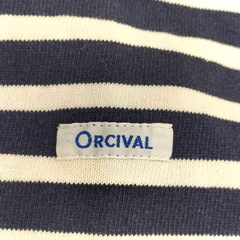 オーチバル ORCIVAL ボーダー ボートネック バスクシャツ メンズ
