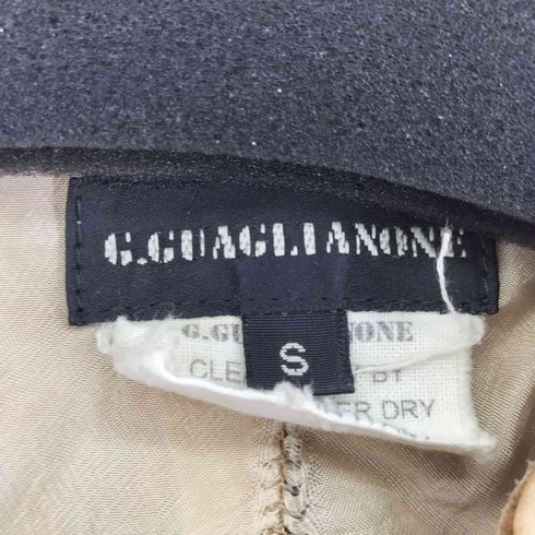 G.GUAGLIANONE シングルライダースジャケット メンズ JPN:S