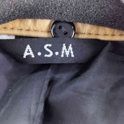 A.S.M レザージャケット メンズ
