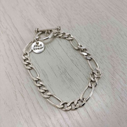 ショロメキシコ XOLO MEXICO 925 ブレスレット Mix Cut Link Bracelet メンズ