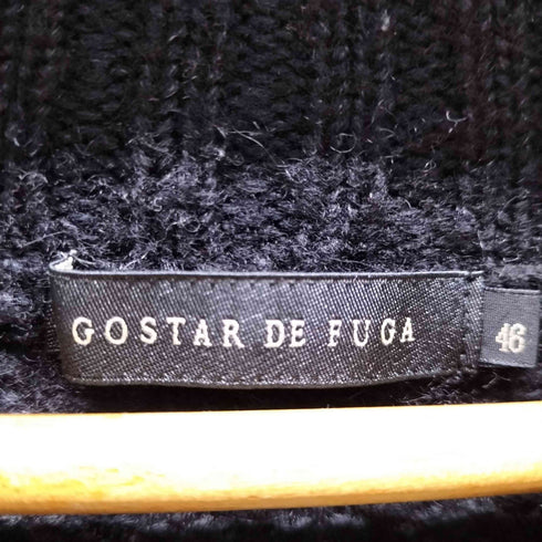 ゴスタールジフーガ GOSTAR DE FUGA 変形ジップニットプルオーバー メンズ JPN:46