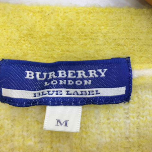 バーバリーロンドン BURBERRY LONDON ラグラン ニットジャケット レディース import:M